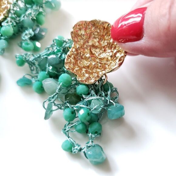 New! Free People Beaded Earrings - Picture 14 of 16